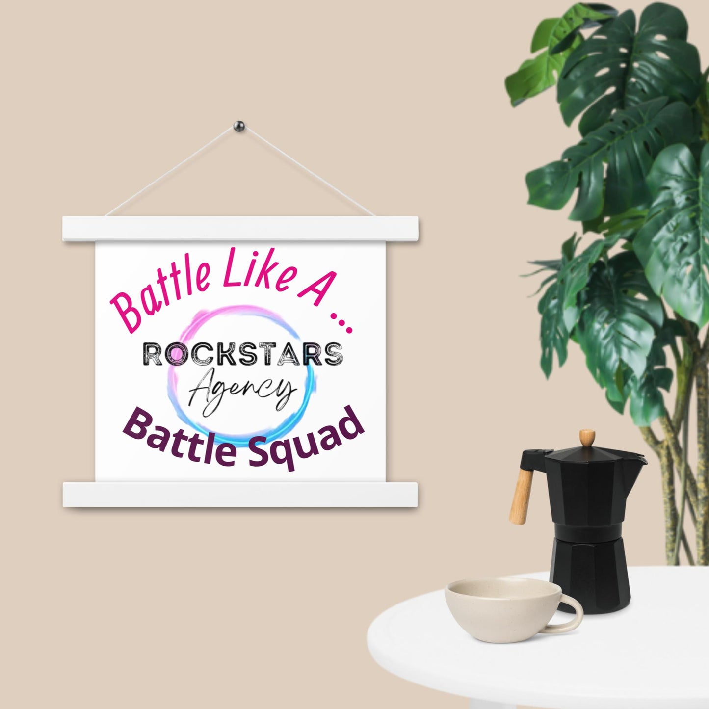 Rockstars Agency Battle Squad Poster