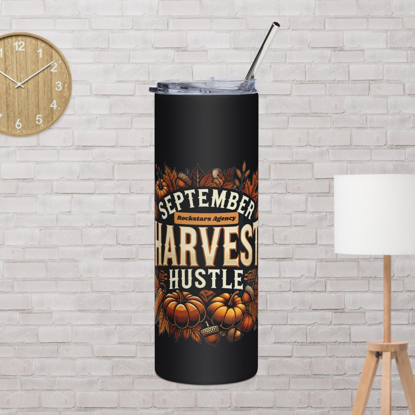 Rockstars Agency Harvest Hustle Tumbler